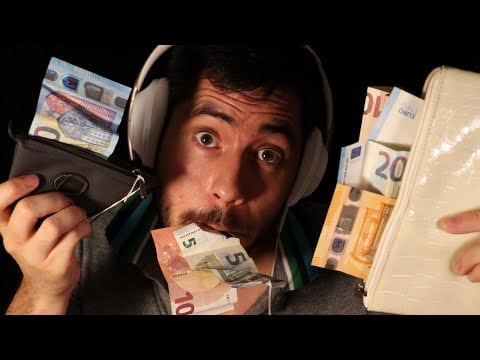 ASMR combien de SOUSOUS dans mes portes monnaie ?