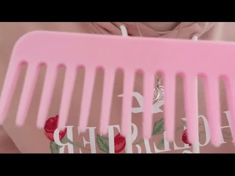 asmr lofi camera combing and positive reaffirmations ~ request
