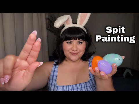 ASMR Spit Painting you for Easter! 🐣 
