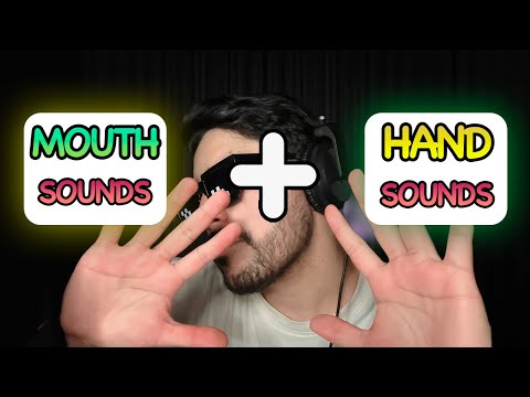 ASMR Hand Movements & Mouth Sounds For Deep Sleep