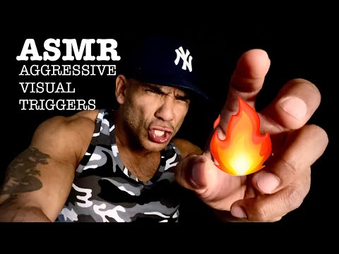 [ASMR] fast & aggressive visual triggers that make you SLEEP 💤