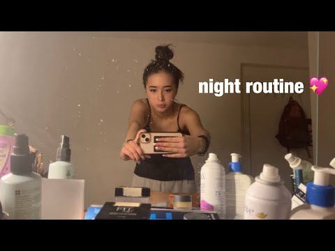 ASMR my night routine!!