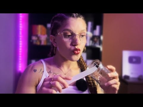 ASMR DEPILANDO VOCÊ HOMEM 🤔