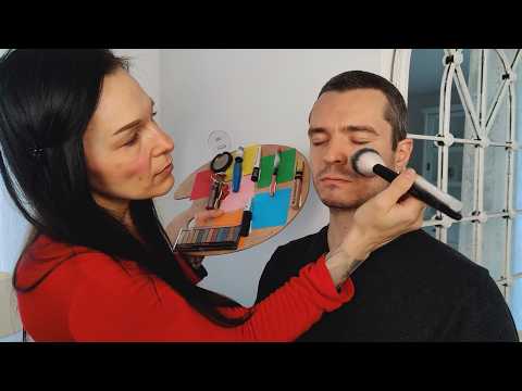 ASMR Makeup With A Color Palette 🎨