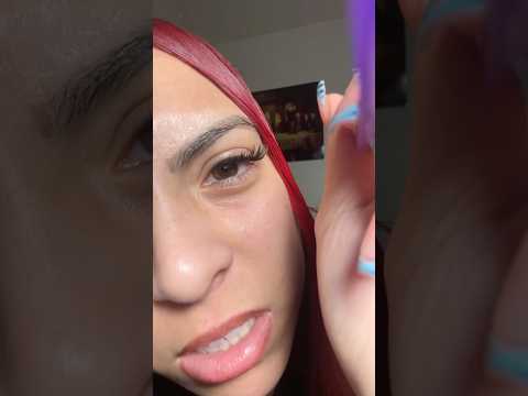 ASMR you have something in your eye #asmr #visualtingle #asmrmouthsounds #tingles #mouthwhisper