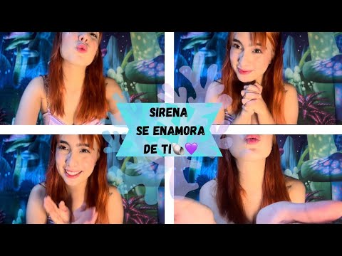 ASMR - Sirena te salva y te besa