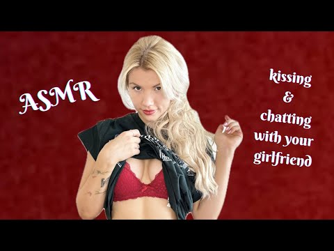 ASMR | quality time with your loving seductive girlfriend | muah kisses, licks 💋❤️