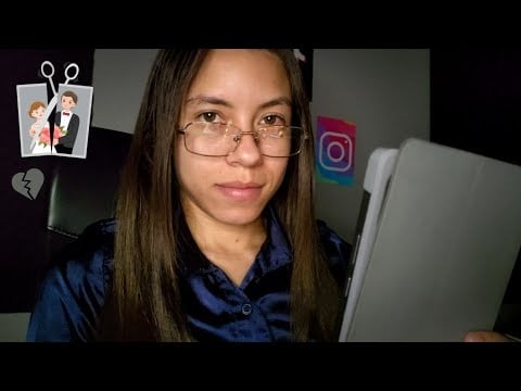ASMR ROLEPLAY Terapeuta de Casais Em um Término 💔📝😡