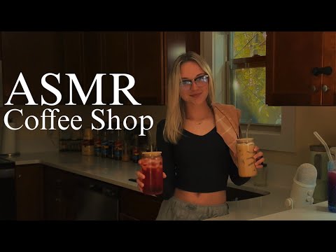 ASMR Cozy Coffee Shop 2 | Personal Attention RP (Soft Spoken + Soft Jazz)