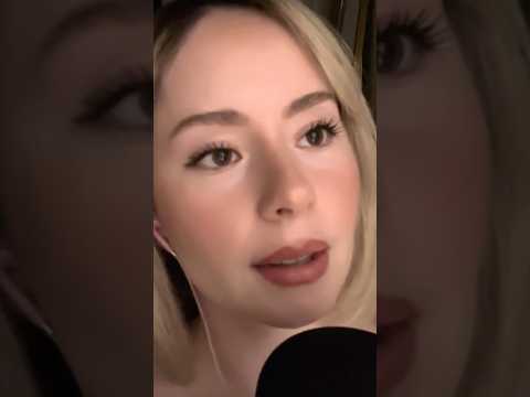 brushing your hair 🎀 #asmr #relax #asmrsounds #triggersforsleep