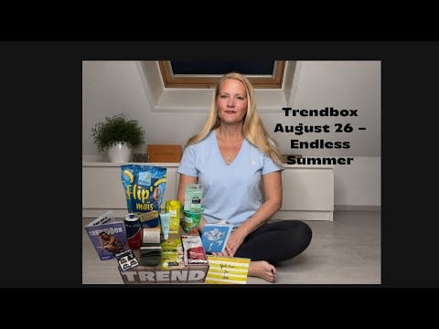 ASMR german @trendbox.official August 26 - Endless Summer 🧘‍♀️Relaxing Unboxing Whispering Tapping