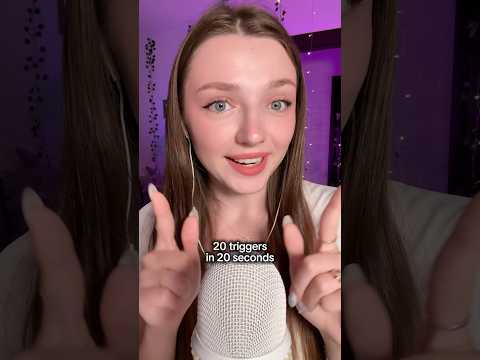 20 triggers in 20 seconds #asmr #asmrsounds #asmrrelax #asmrtingles #asmrsleep #relax #tingles