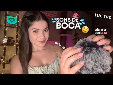 ASMR | Sons de Boca Bem Lento 👄🎧😌