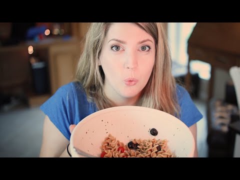 ASMR // Tingles In Ten! Rotini Pasta Salad Recipe