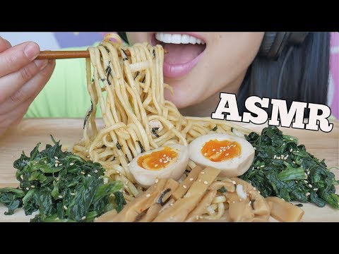 ASMR SPICY COLD RAMEN NOODLES (EATING SOUNDS) | SAS-ASMR