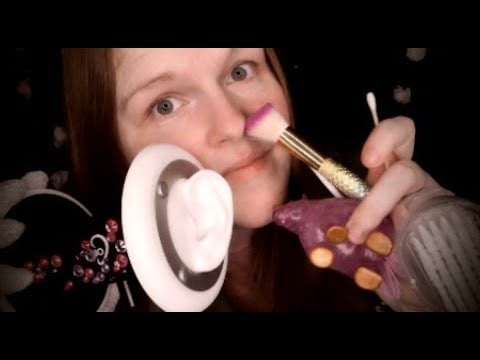 ASMR INTENSE Deep Ear To Ear Attention, Cleaning, Whispering.