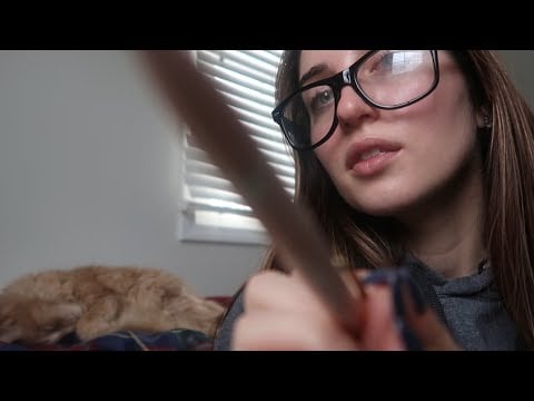 ASMR Face Tracing and Touching - Putting You to Sleep
