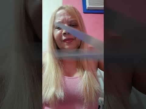 ASMR #  Short  cortando suas energias  negativas. # Sons de tesoura .😴😴💤