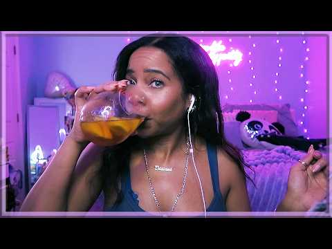 ASMR ✨ Bestie Does Your Makeup While Updating You On Her Toxic Relationship Drama  👀🍷💄