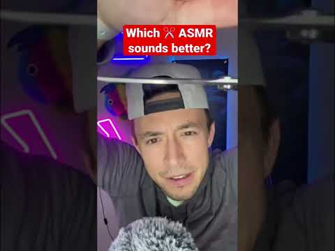 Which Scissor ✂️ ASMR sounds Better? | Fast and Aggressive ASMR