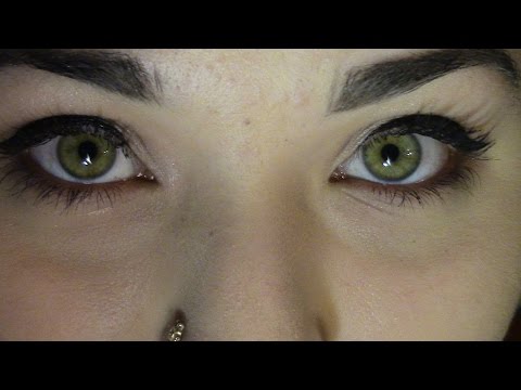 Hypnotizing Eye Fixation // Positive Affirmations Ear to Ear ASMR