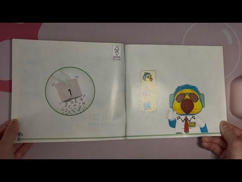 ASMR Flipping Through Animal Crossing Lego Set Instructions - Fly With Dodo Airlines (No Talking)