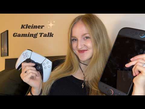 Kleiner Gaming Talk mit Gaming Sounds (Soft Spoken) / ASMR Reliya