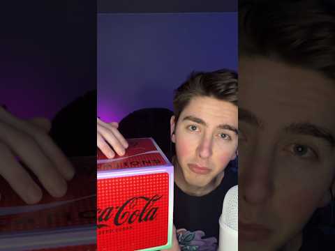 Trying Coke K-Wave ASMR Style #cocacola #asmr #tryingfood #satisfying #unboxing #kwave