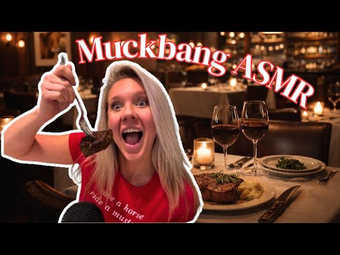 POV Dinner Date MUCK BANG? (Eating ASMR)