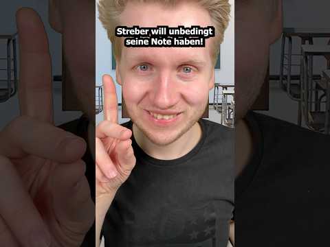 Streber will unbedingt seine Note haben! #asmr