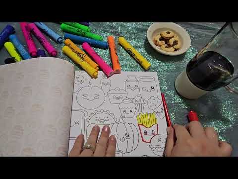 🧸Cute Kawaii Coloring💗ASMR