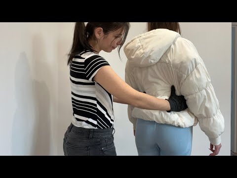 ASMR TSA Pat Down & Bag Scan | Fast & Aggressive Real Person Body Search