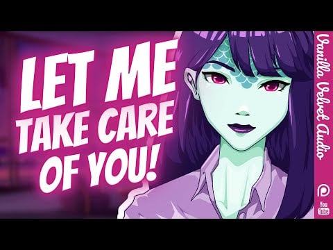 Lamia Girl Cares For You When You're Sick [Audio Roleplay] [Friends to Lovers] [Kisses] [Bossy]