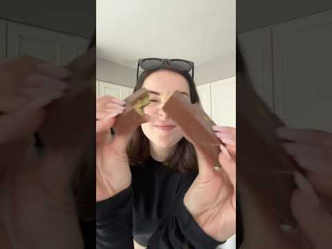 ASMR Trying Dubai Chocolate