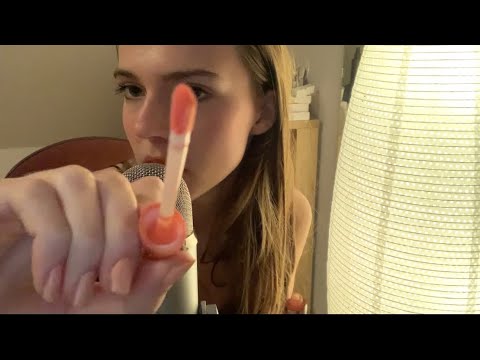 ASMR lipgloss application PART 2😇