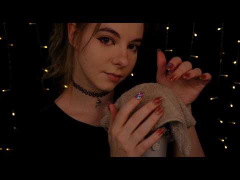 ASMR | cosy Ocean Towel Sounds & gentle, soft Whispering