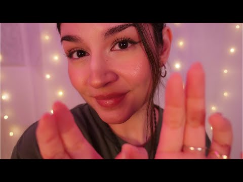 ASMR Don't Blink Energy Reset (Hand Movements & Plucking)