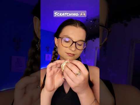 TINGLY brain melting #scratching 🥰 #asmr #relax #asmrsounds #asmrtriggers #scratch