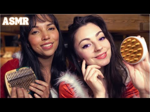 ♡ ASMR  - Cher Père Noël nous te relaxons après ta tournée (avec HariPear) ♡