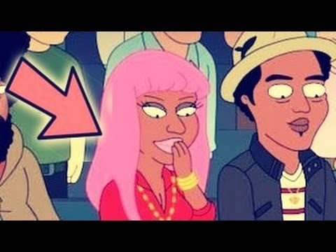 Nicki Minaj And  Kanye West 'Cleveland Show' Hip Hop Illuminati - Hollywood News