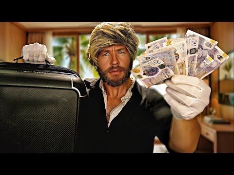 ASMR Luxury Hotel Concierge👌(make sure you tip)