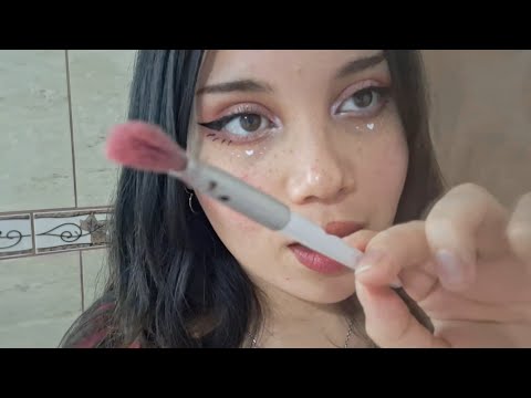 asmr: spit painting con más brochitas♡