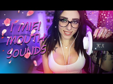 ASMR 3Dio MOUTH SOUNDS 😍