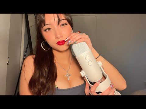 ASMR Cupped Close up Whispers 🪞🧸