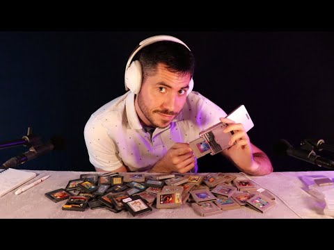 ASMR les triggers des cartouches et de la Game Boy Advance