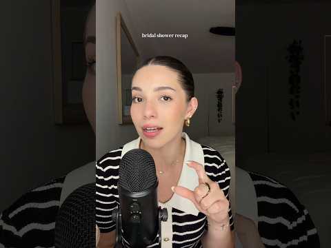 ASMR MY BRIDAL SHOWER RECAP #asmr #whispering #storytime #bride