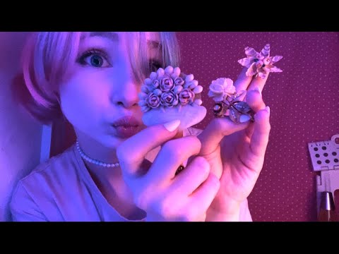 asmr showin off some vintage jewelry (part one)