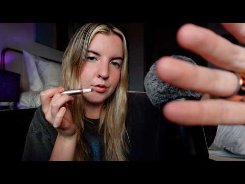 ASMR Yap Sesh | My Updated Makeup Routine *whisper ramble* (grwm)