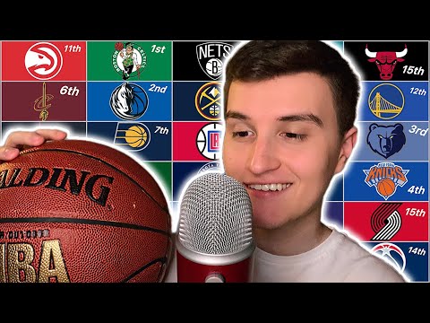 2025 NBA Teams Standings Predictions 🏀💤 (ASMR)