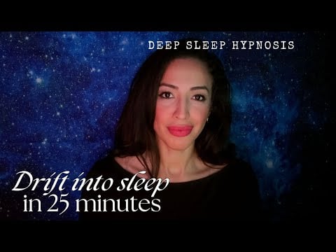 Sleep Hypnosis-25 Minutes of Hypnotic Whispering for Sleep VOICE ONLY No Music | Hypnosis for Sleep